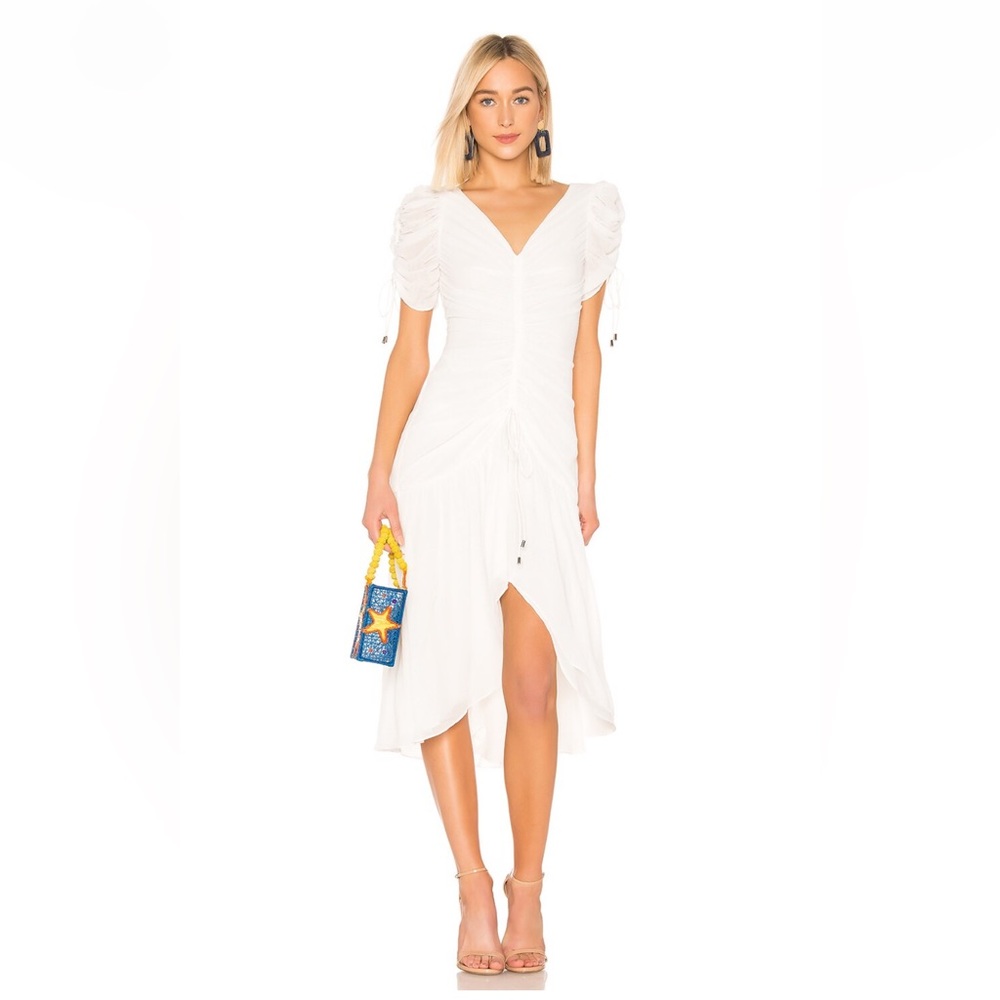 Method Midi Dress in Ivory from C/MEO bought from Revolve